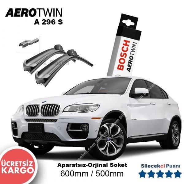 BMW X6 Silecek Takımı (2013-2014) (E71) Bosch Aerotwin A296S