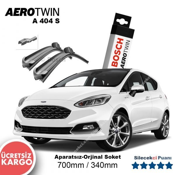 Ford Fiesta 8 Silecek Takımı (2018-2021) Bosch Aerotwin A404S