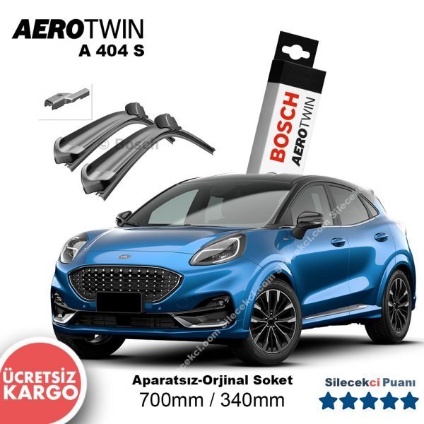 Ford Puma Silecek Takımı (2020-2022) Bosch Aerotwin A404S