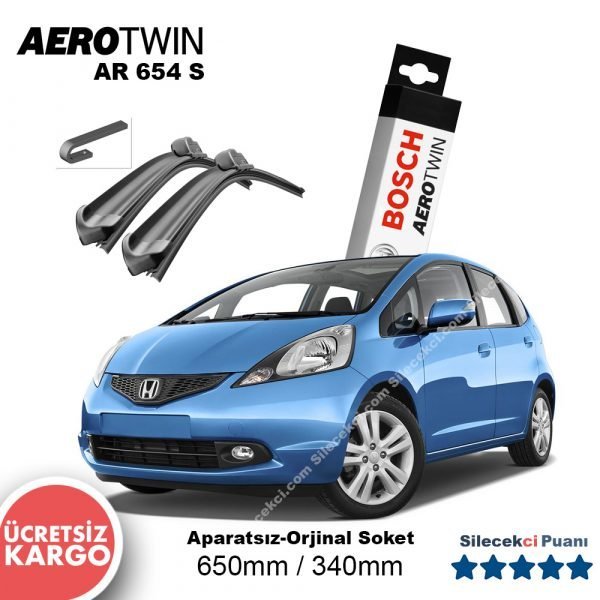 Honda Jazz Silecek Takımı (2009-2014) Bosch Aerotwin AR654S