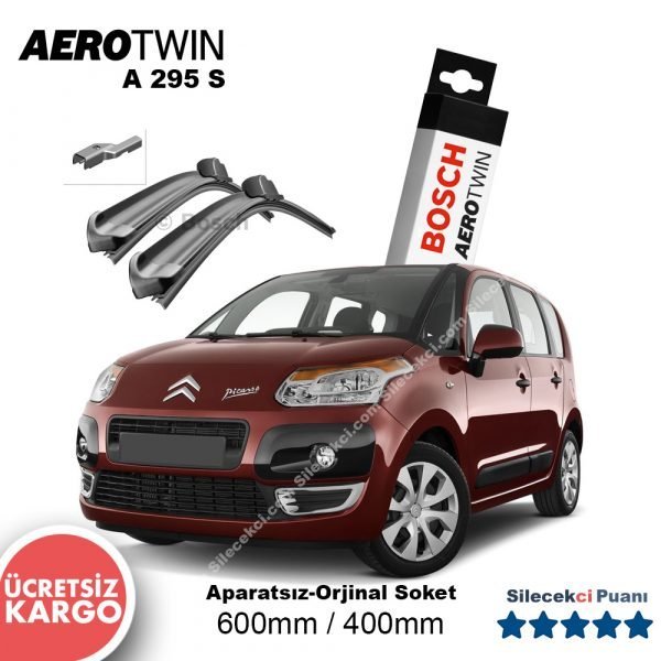 Citroen C3 Picasso Silecek (2009-2010) Bosch Aerotwin A295S