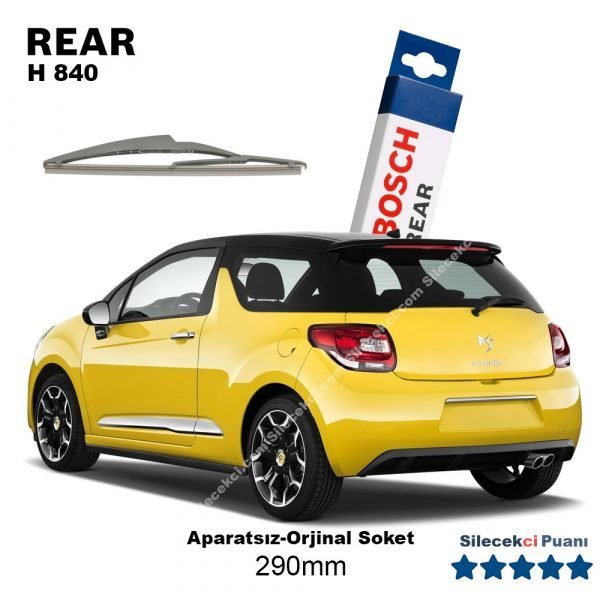 Citroen DS3 Arka Silecek (2010-2015) Bosch Rear H840