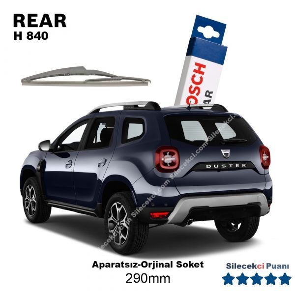 Dacia Duster Arka Silecek (2018- ...) Bosch Rear H840