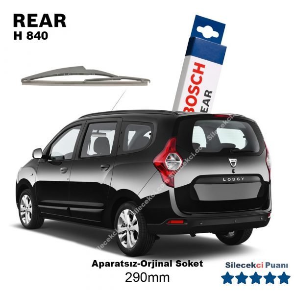 Dacia Lodgy Arka Silecek (2012-2015) Bosch Rear H840