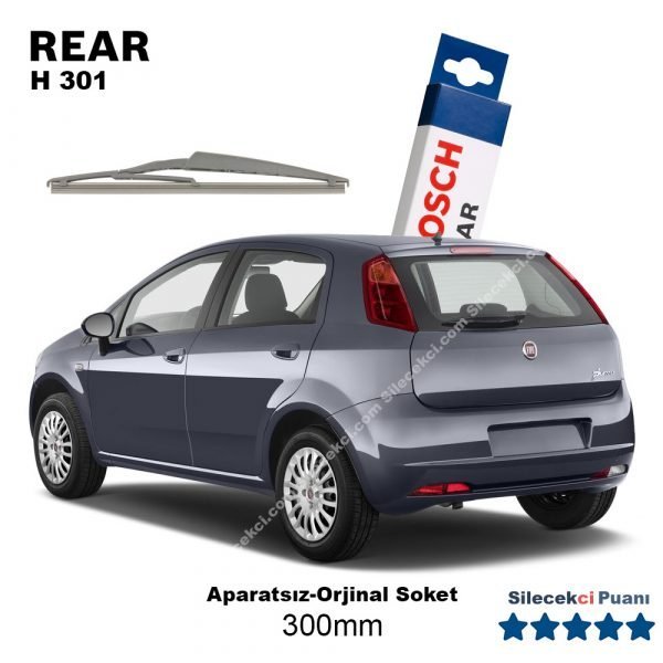 Fiat Grande Punto Arka Silecek (2005-2014) Bosch Rear H301