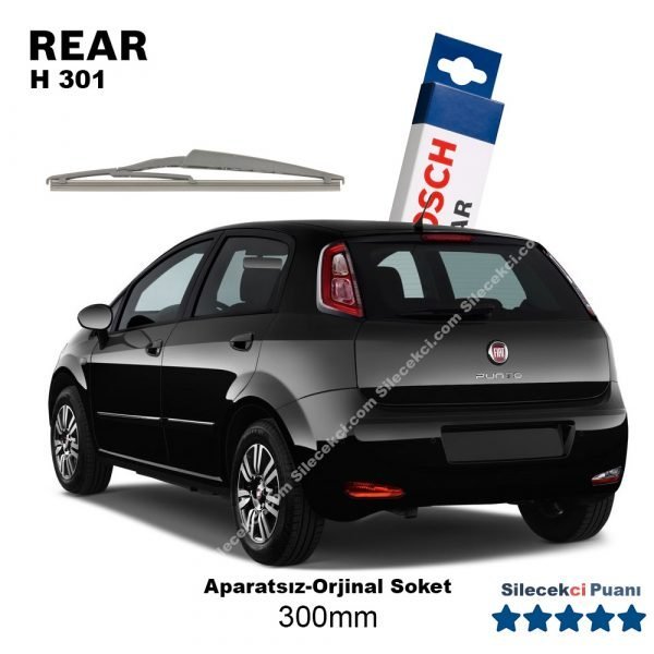 Fiat Punto Arka Silecek (2007-2017) Bosch Rear H301