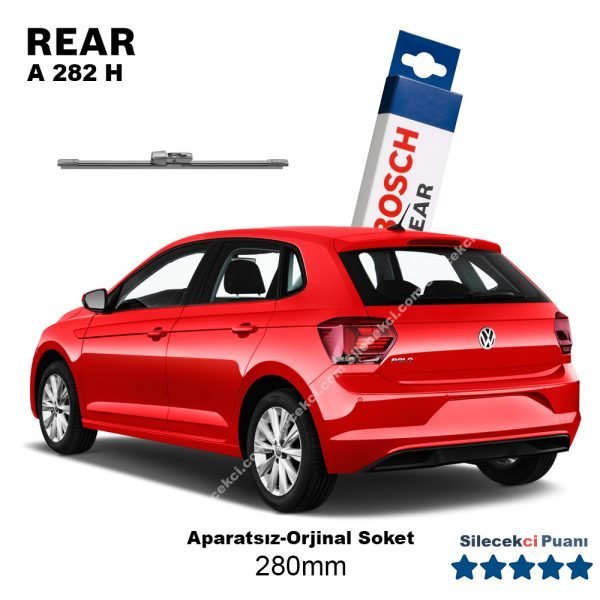 Vw Polo Arka Silecek (2018-2021) Bosch Rear A282H