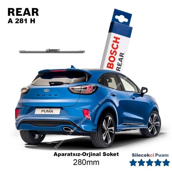 Ford Puma Arka Silecek (2020-2022) Bosch Rear A281H